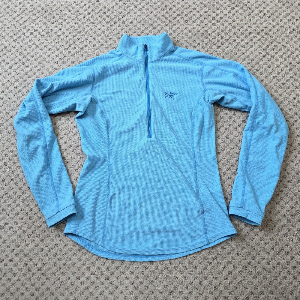 Arc'teryx grid fleece half zip